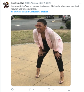 You want this pussy? Let me see that paper. (Seriously, where are your test results? Digital copy is fine.)