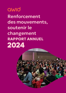 Renforcement des mouvements, soutenir le changement RAPPORT ANNUEL